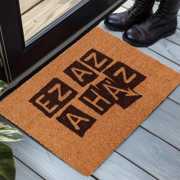 Tankcsapda lábtörlő - "Ez az a ház" - 60 x 40 cm