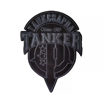 TANKER nagy felvarró - szürke