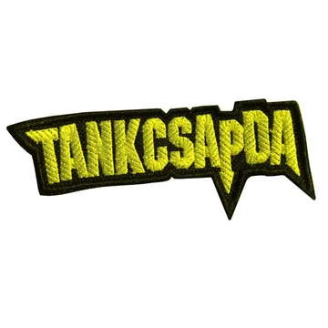 Tankcsapda felvarró - sárga