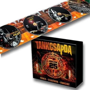 Tankcsapda - Jubileum 25 - 2DVD+2CD