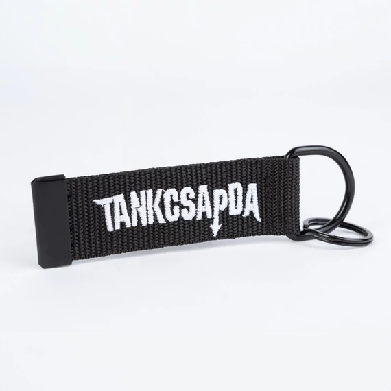 Tankcsapda kulcstartó - fekete/fehér