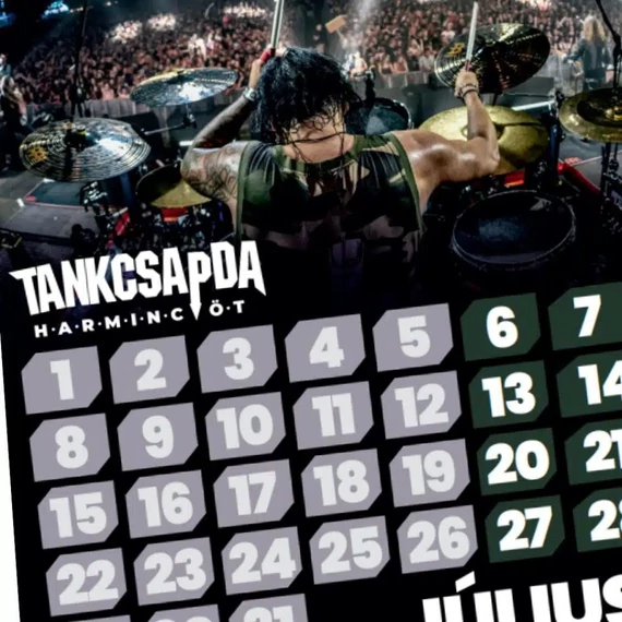 Tankcsapda Naptár 2024