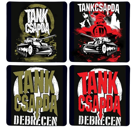 TANKER poháralátét szett
