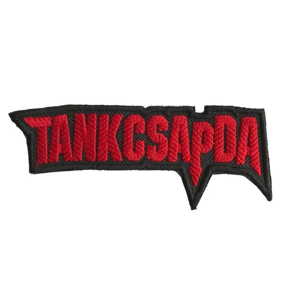 Tankcsapda felvarró - piros