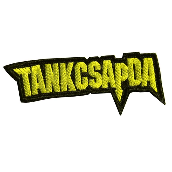 Tankcsapda felvarró - sárga