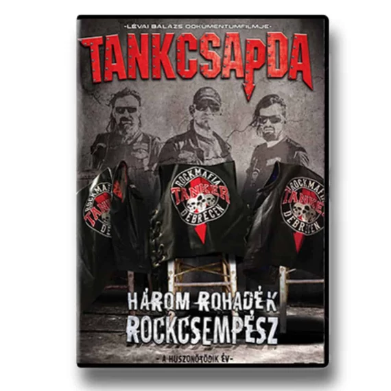 Tankcsapda – Három Rohadék Rockcsempész Dokumentumfilm - DVD