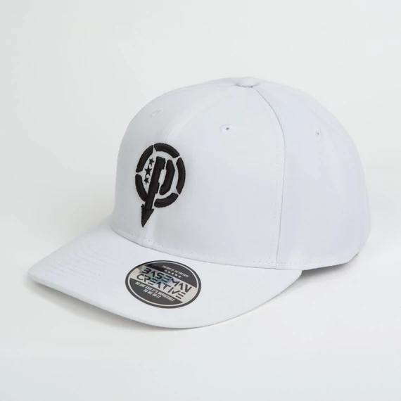 Baseball sapka - fehér/fekete - gyerek