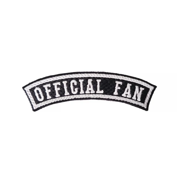 Official Fan felvarró