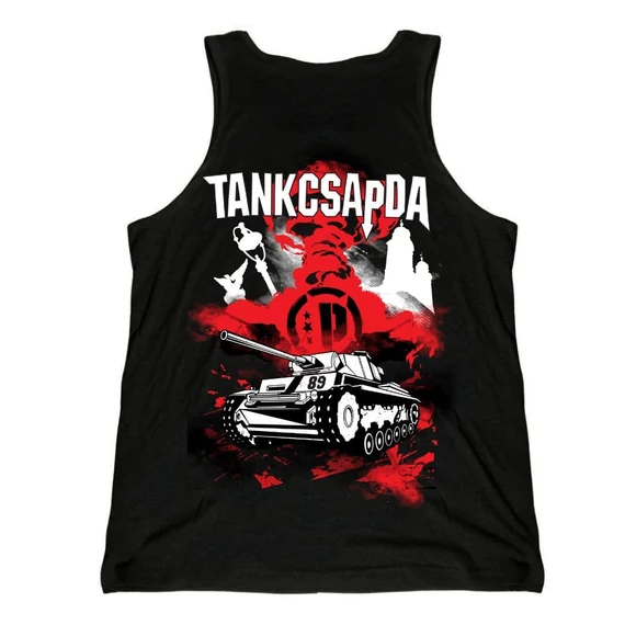 TANKER trikó - piros - férfi
