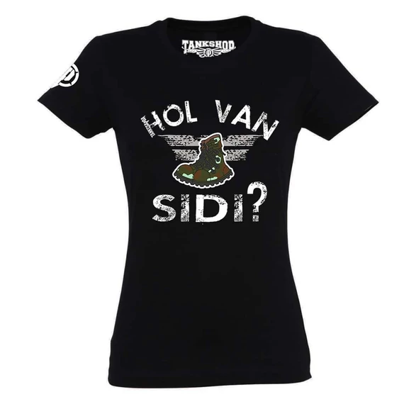 Hol van sidi? póló - női
