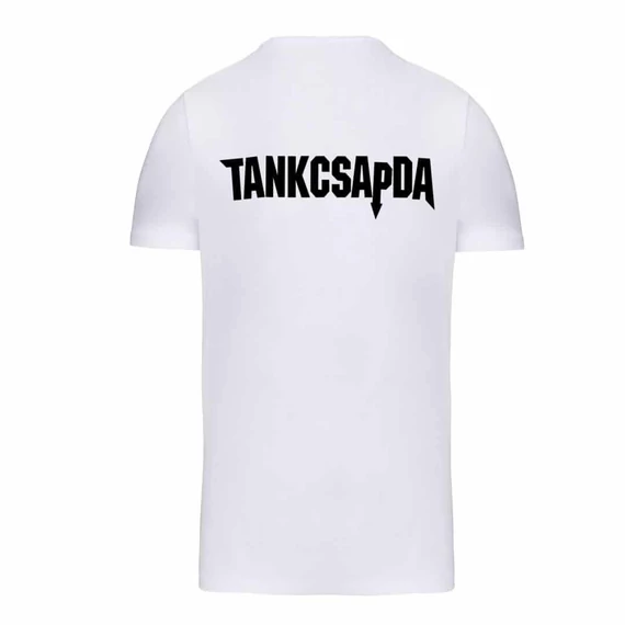 Fehér póló Tankcsapda logóval - férfi