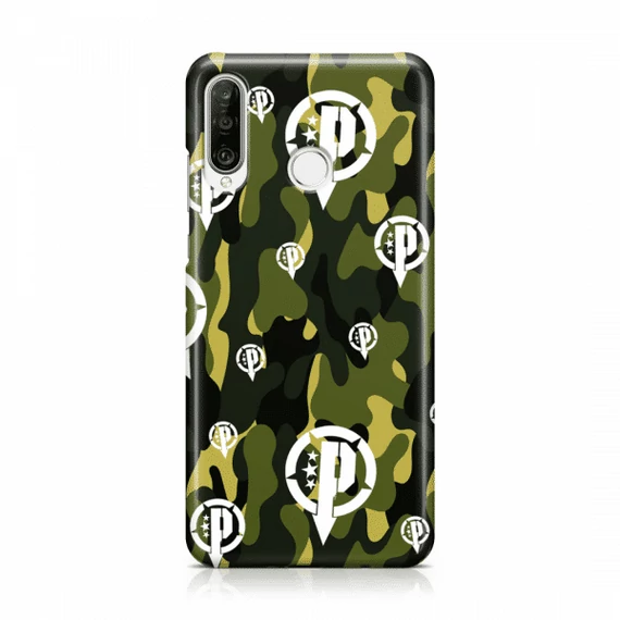 Terepmintás szilikon telefontok Tankcsapda logóval - iPhone 5/5S/SE