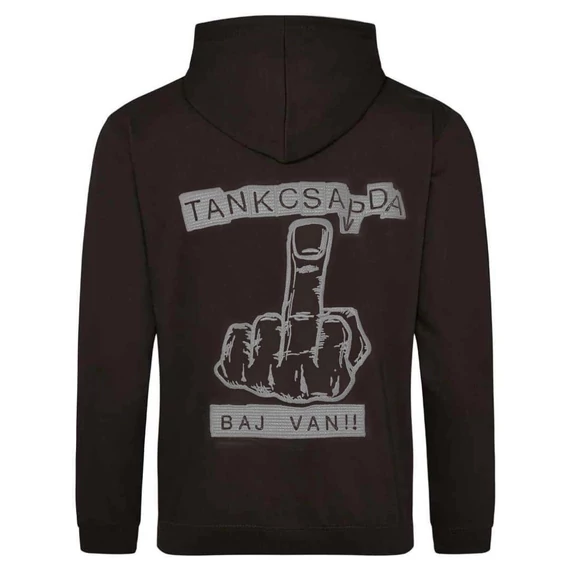 BAJ VAN!! pulóver - fekete - női
