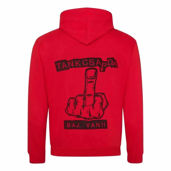 BAJ VAN!! pulóver - piros - férfi