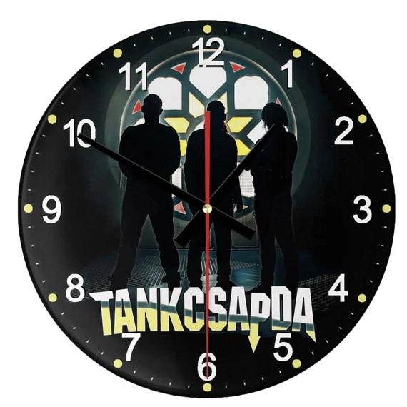 EZ A NAP AZ A NAP üveg falióra