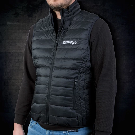 Tankcsapda férfi mellény - XXXL méret - fekete