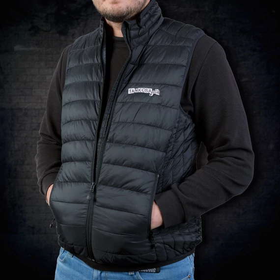 Tankcsapda férfi mellény - XXXL méret - fekete
