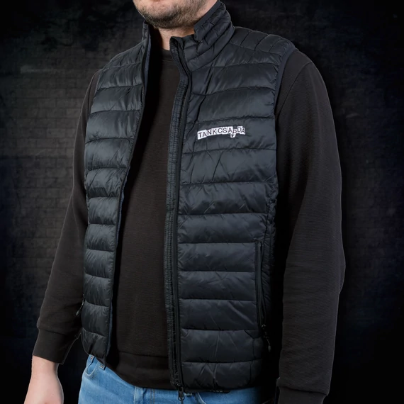 Tankcsapda férfi mellény - XXXL méret - fekete