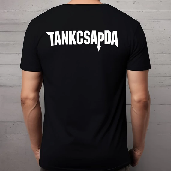 Fekete póló Tankcsapda logóval - férfi