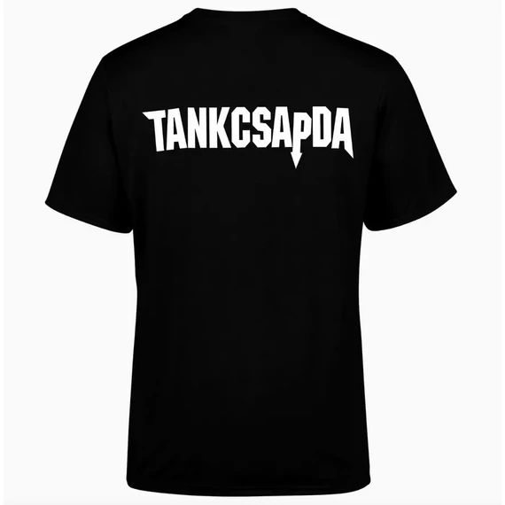 Fekete póló Tankcsapda logóval - férfi