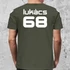 Lukács X Hummel póló - zöld/khaki - uniszex